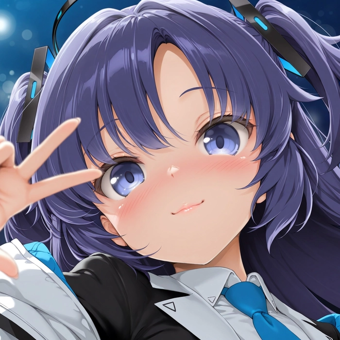 Wallpaper Yuuka Hayase phong cách anime tinh tế