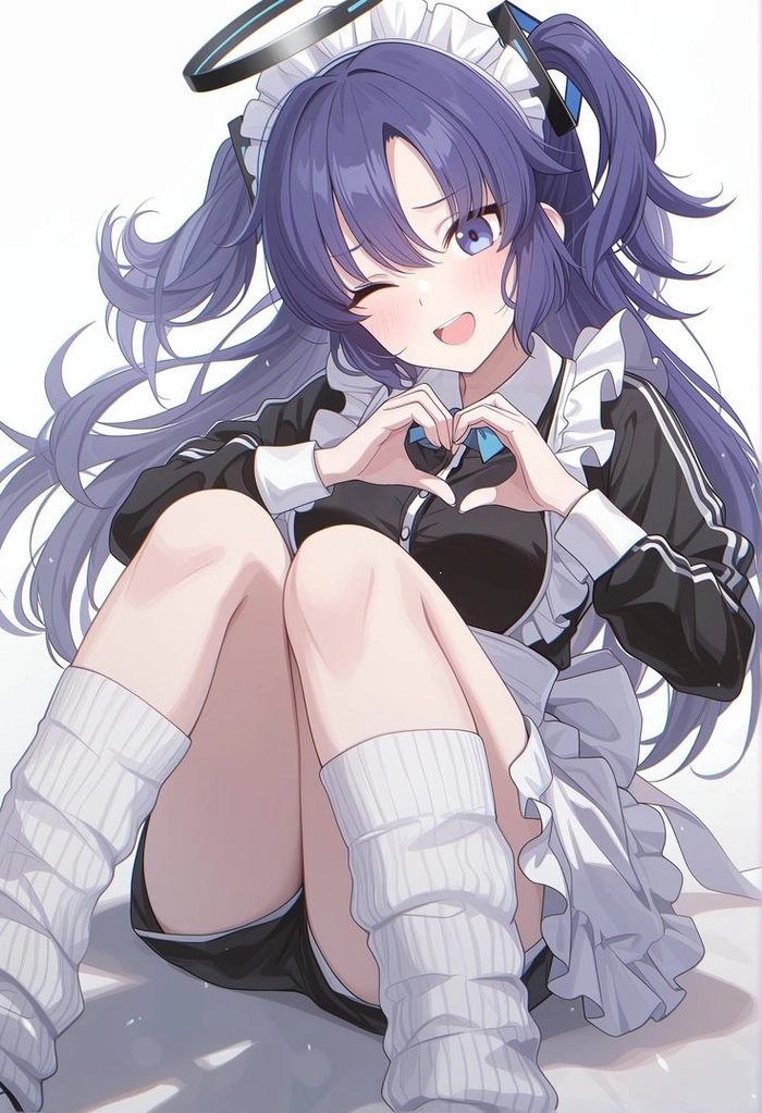 Wallpaper anime Yuuka Blue Archive dễ nhìn