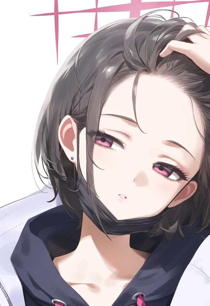 Blue Archive Misaki fanart phong cách nhẹ