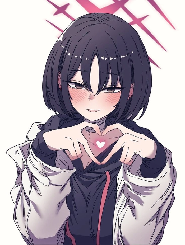 Hình ảnh Misaki Blue Archive tông màu dịu