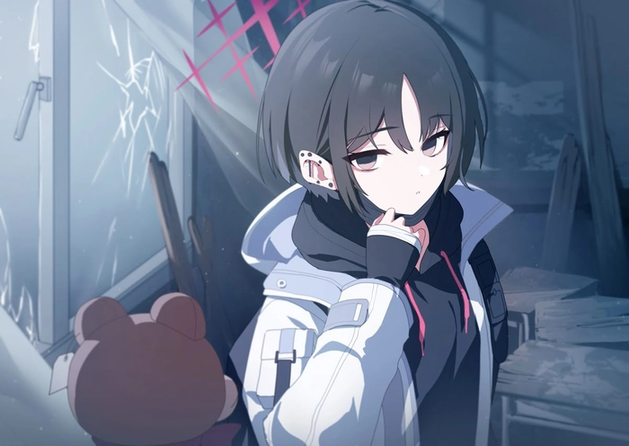 Misaki Blue Archive fanart mang cảm xúc sâu