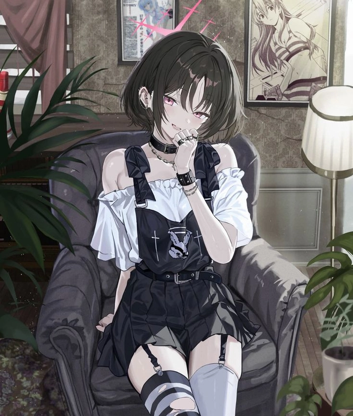 Misaki Blue Archive hình ảnh nghệ thuật